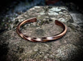 Solid Twisted Bronze Cuff Bracelet